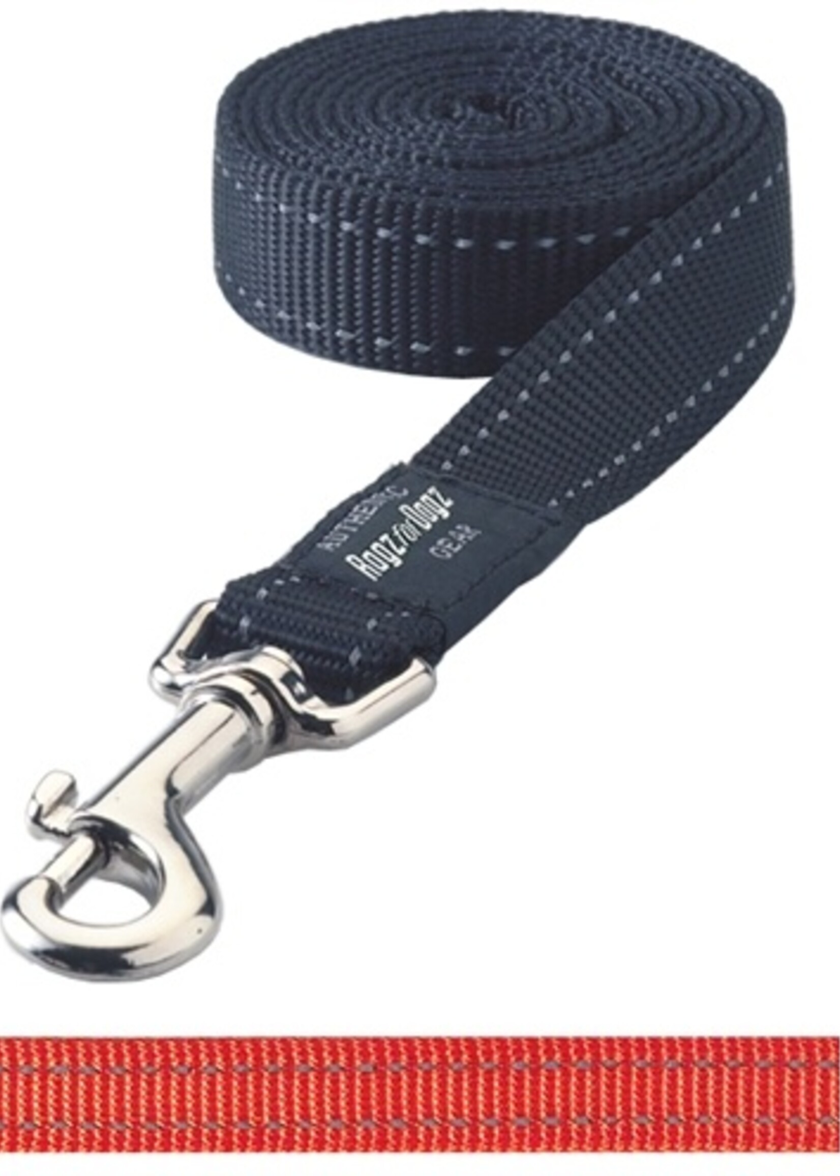 Rogz for dogs Rogz for dogs fanbelt long lijn oranje