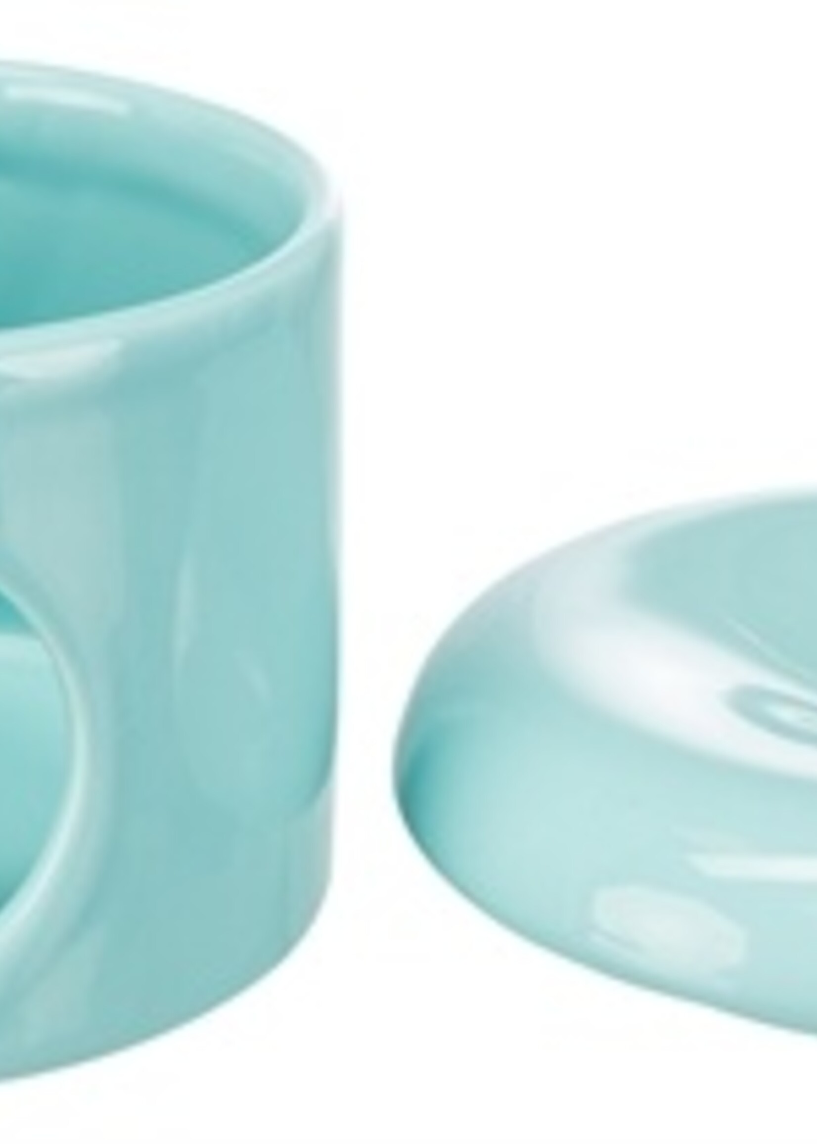 Trixie Trixie speelhuis muizen met deksel keramiek turquoise