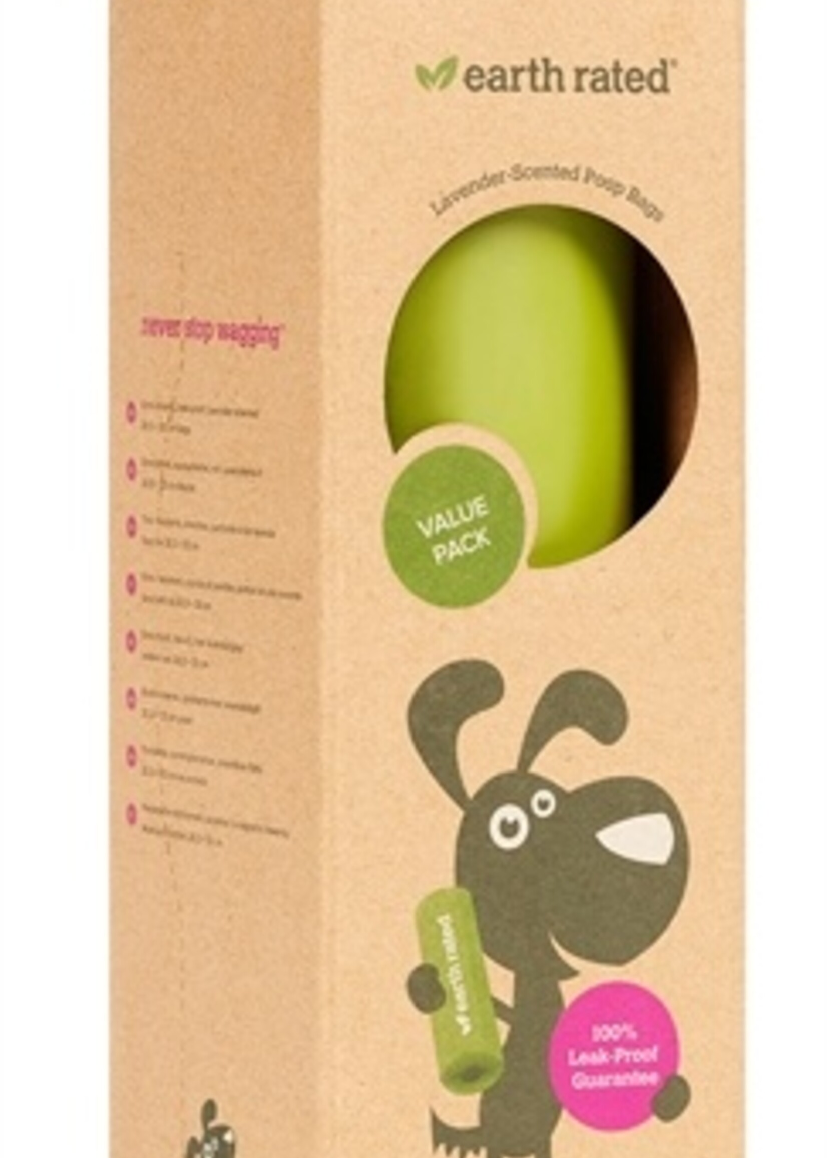 Earth rated Earth rated poepzakjes lavendel op rol