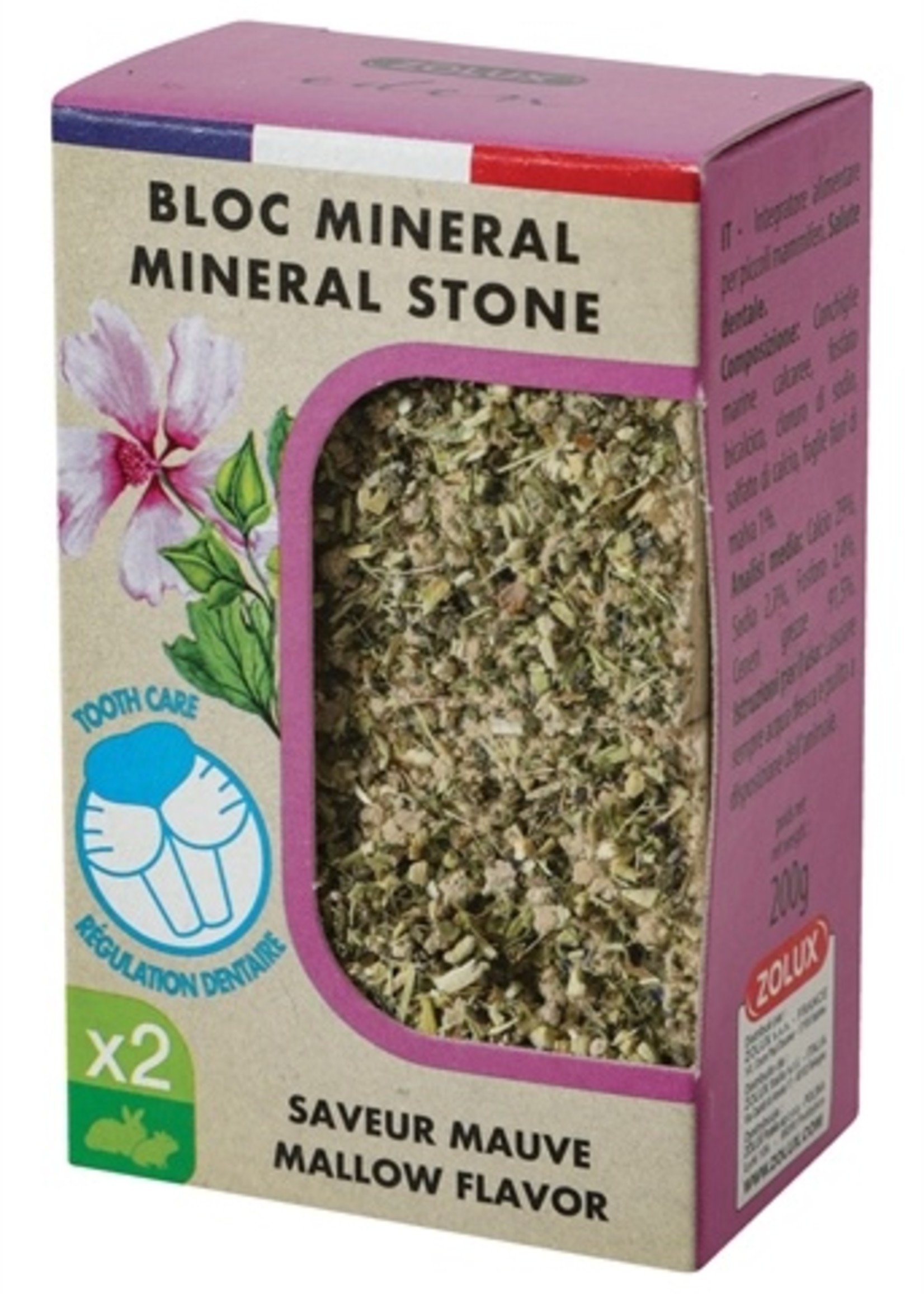 Zolux Zolux eden mineraalsteen knaagdier kaasjeskruid