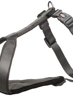 Trixie Trixie hondentuig premium y-tuig grafiet grijs