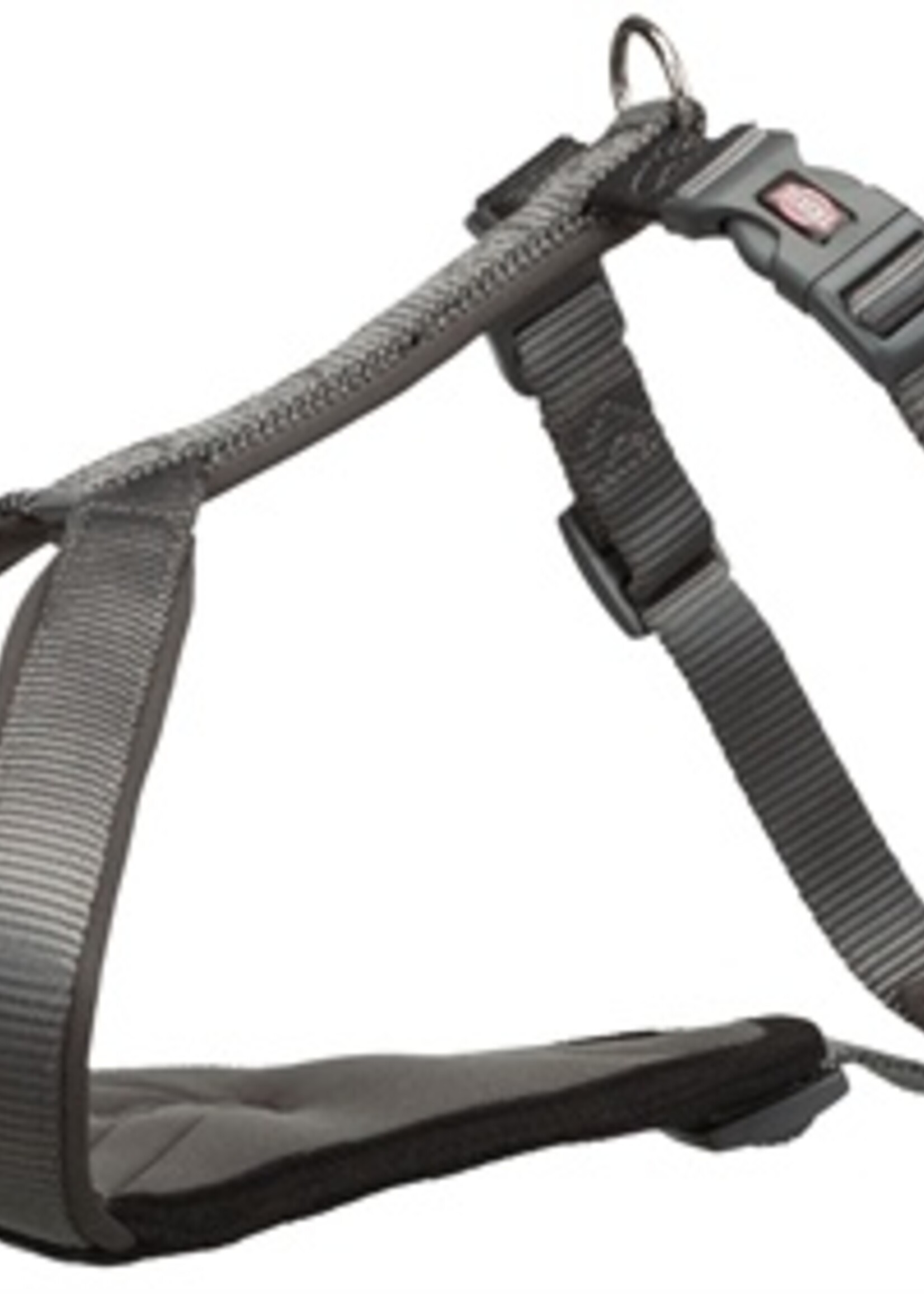 Trixie Trixie hondentuig premium y-tuig grafiet grijs