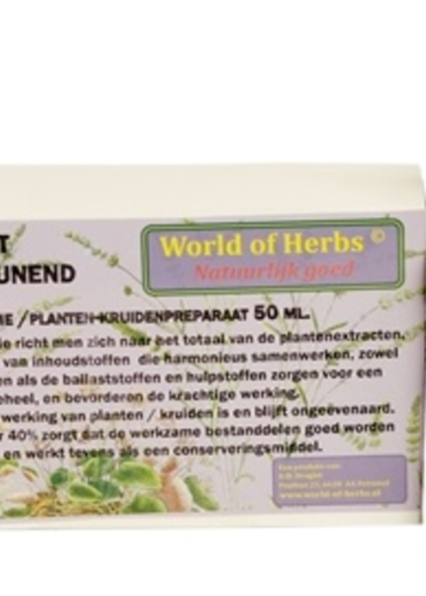 Dierendrogist World of herbs fytotherapie angst ondersteunend