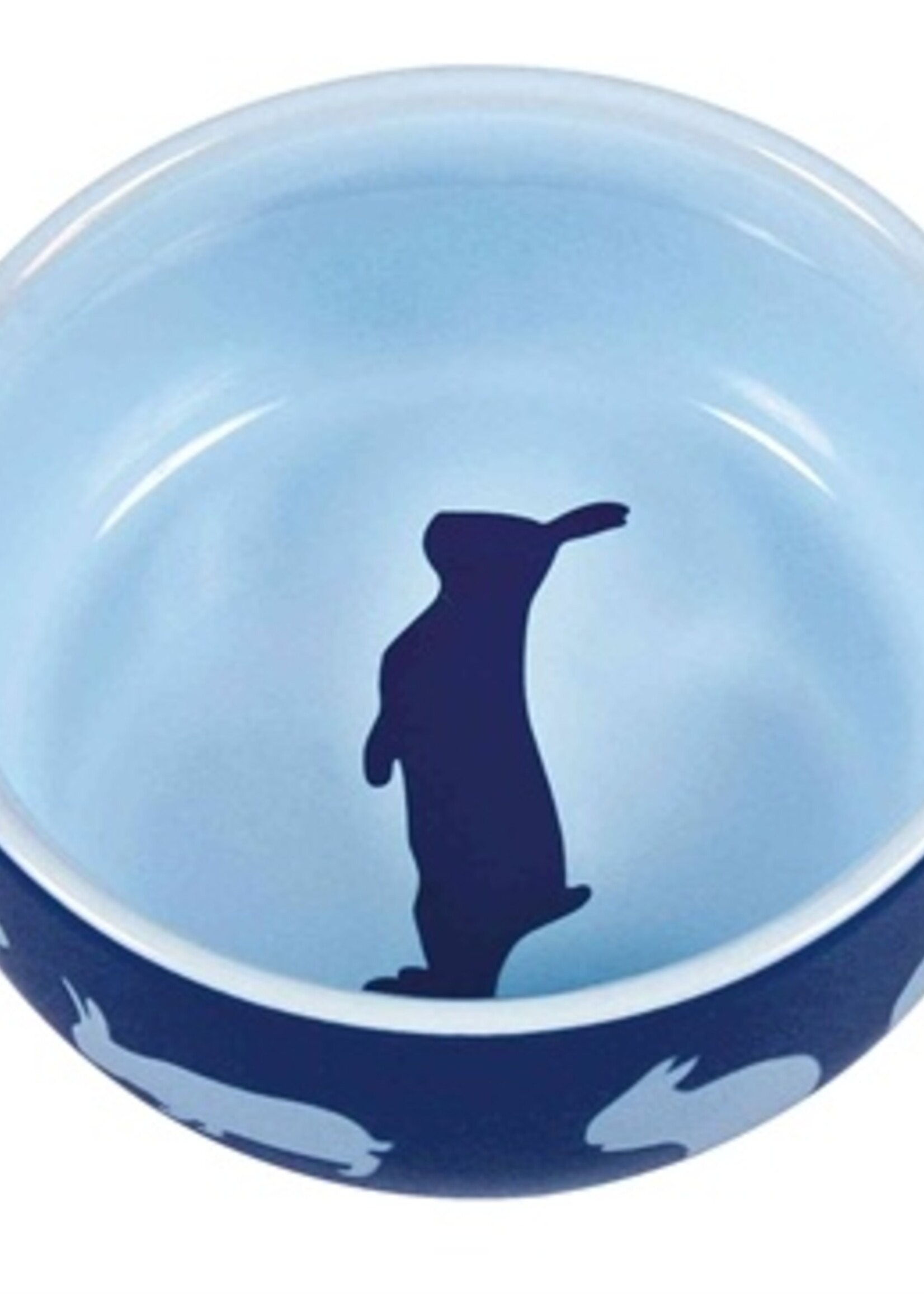 Trixie Trixie voerbak konijnmotief keramiek assorti