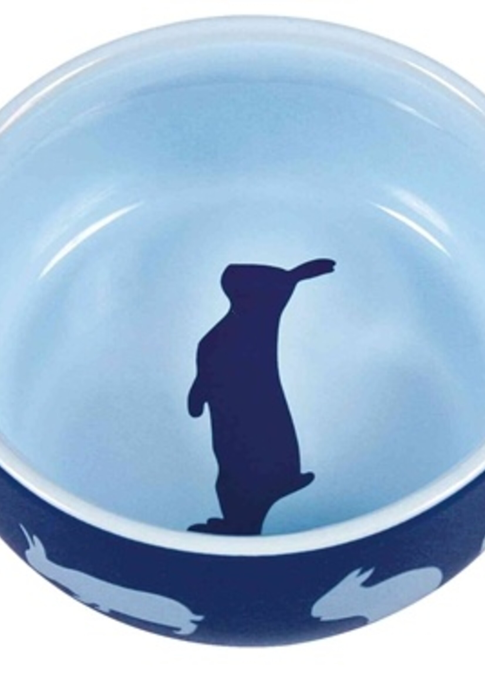 Trixie Trixie voerbak konijnmotief keramiek assorti