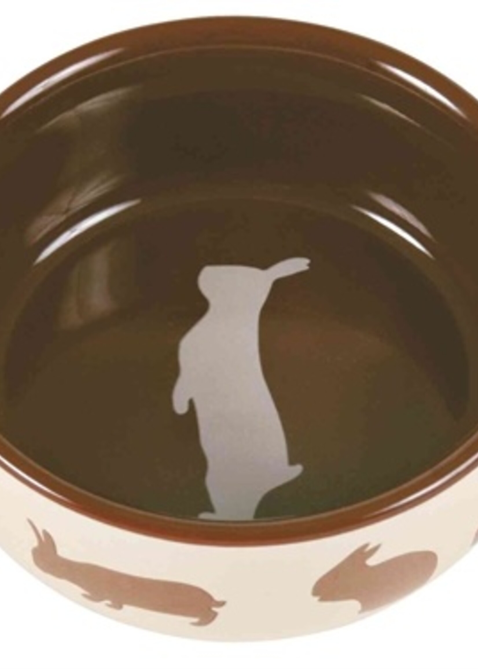 Trixie Trixie voerbak konijnmotief keramiek assorti