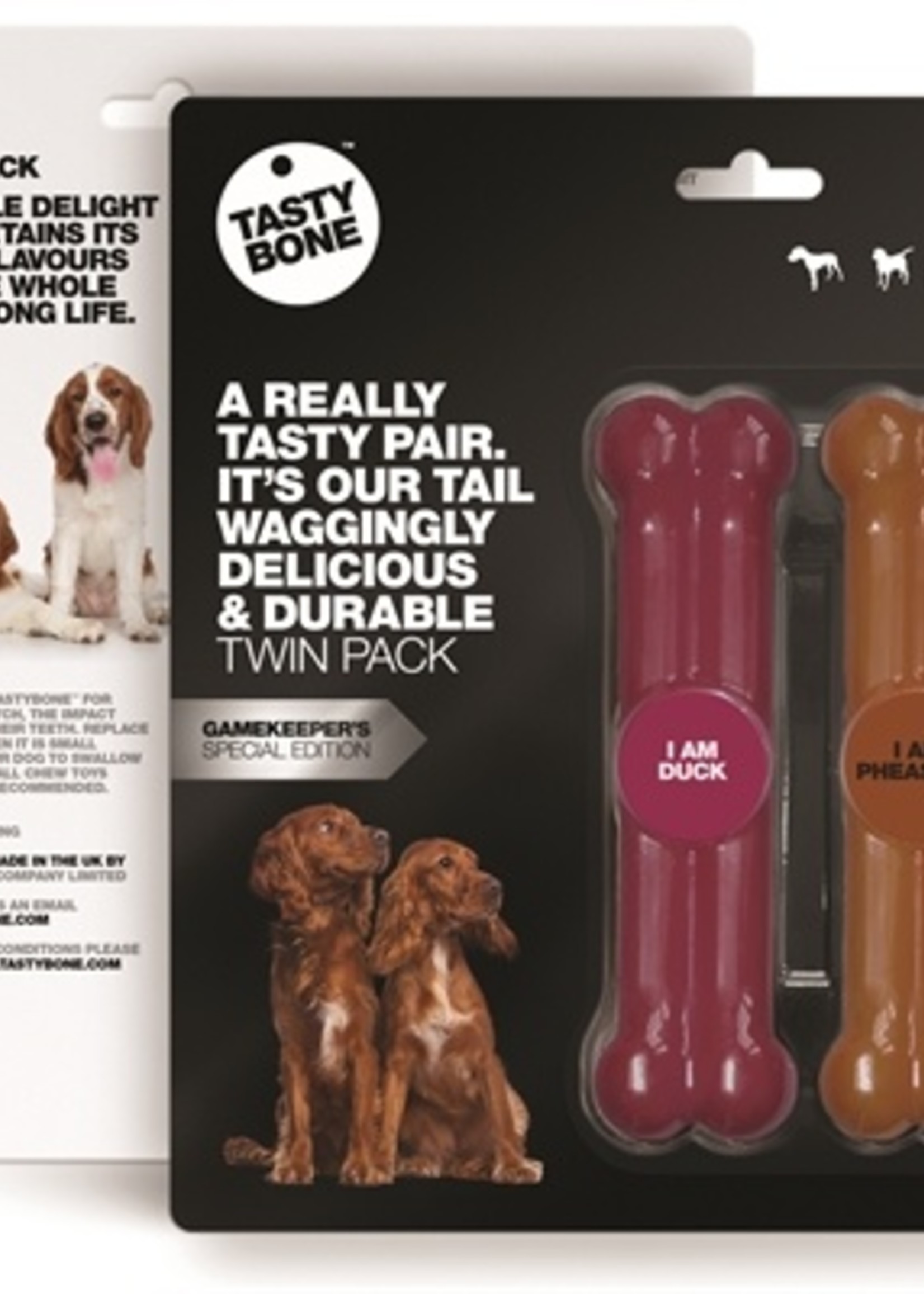 Tasty bone Tasty bone twinpack duck / pheasant