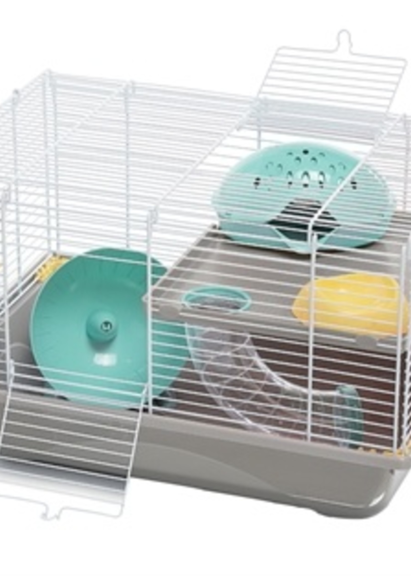 Imac Imac hamsterkooi criceti 9 taupe / mintgroen