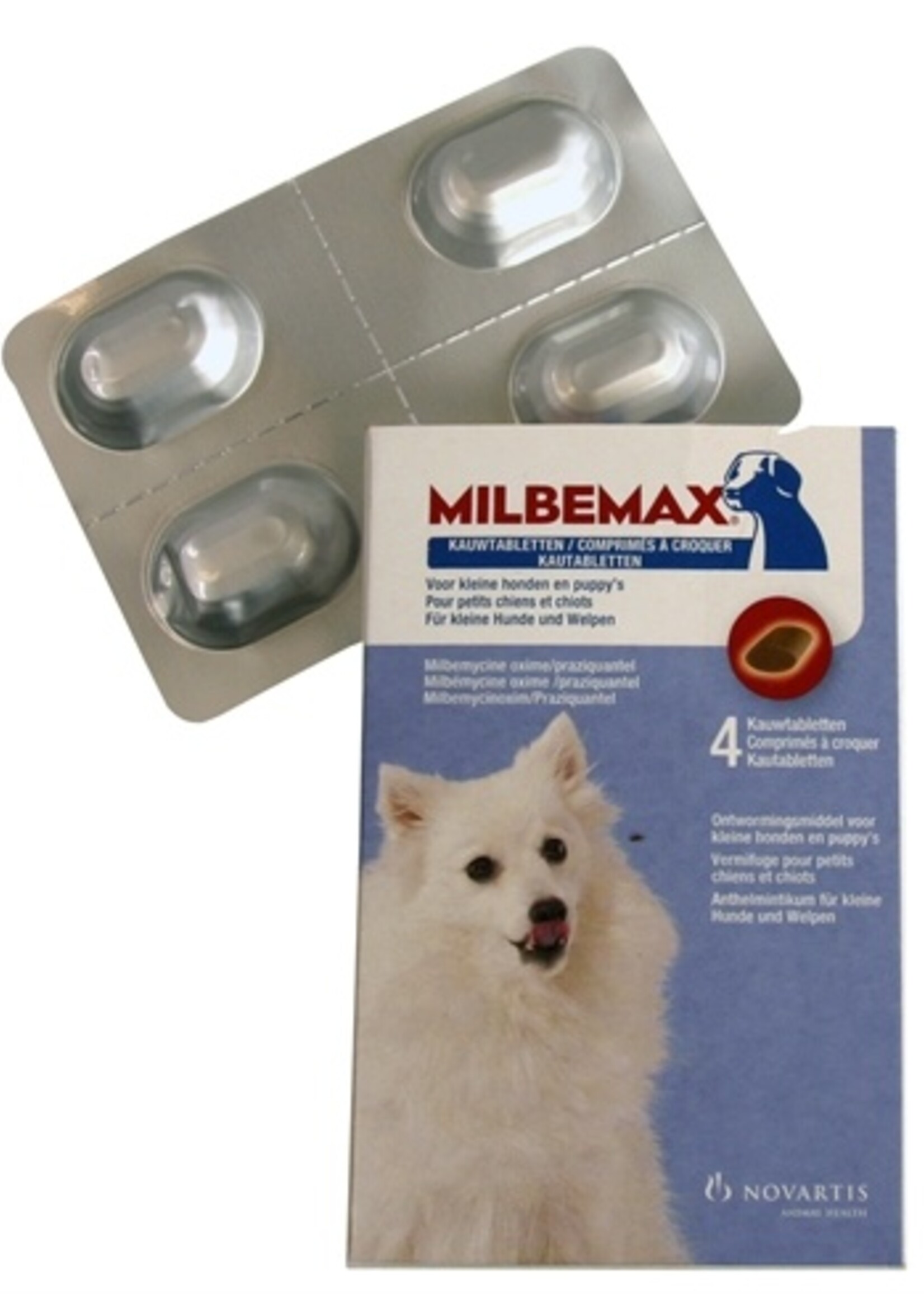 Milbemax Milbemax kauwtablet ontworming kleine hond/puppy