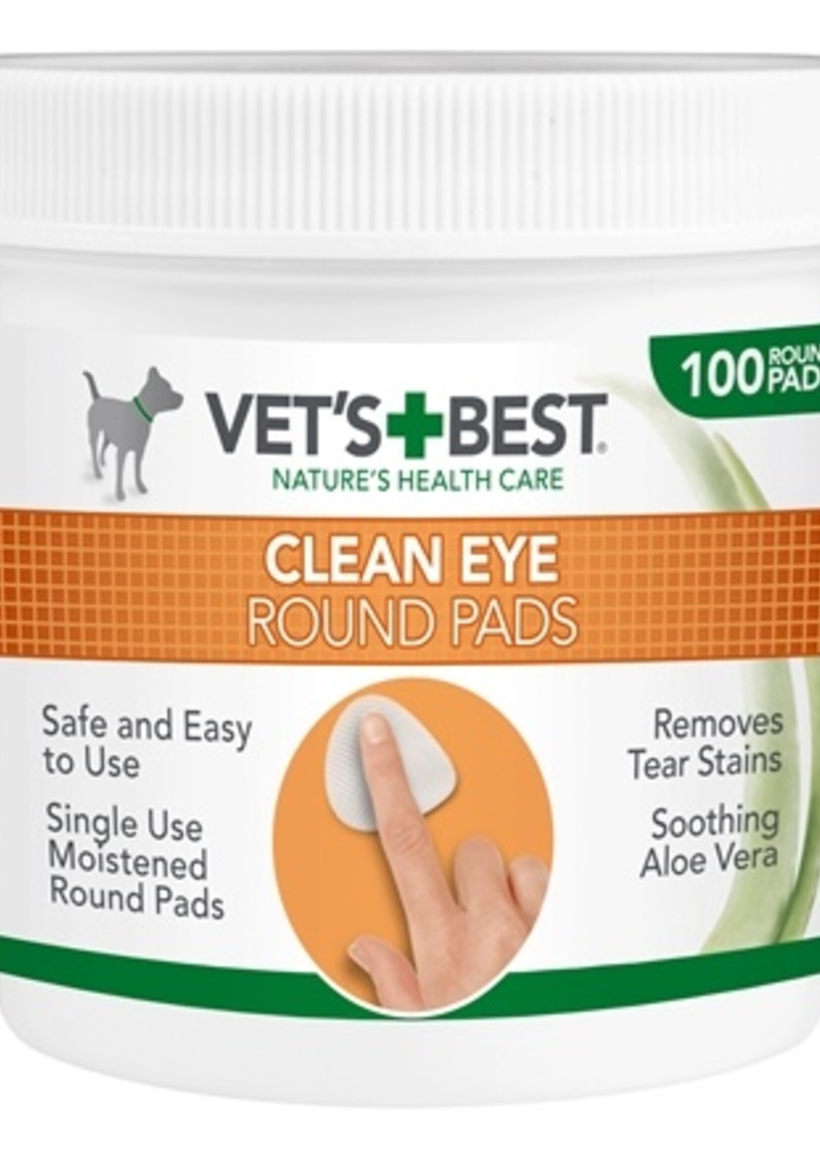 Vets best Vets best clean eye round pads