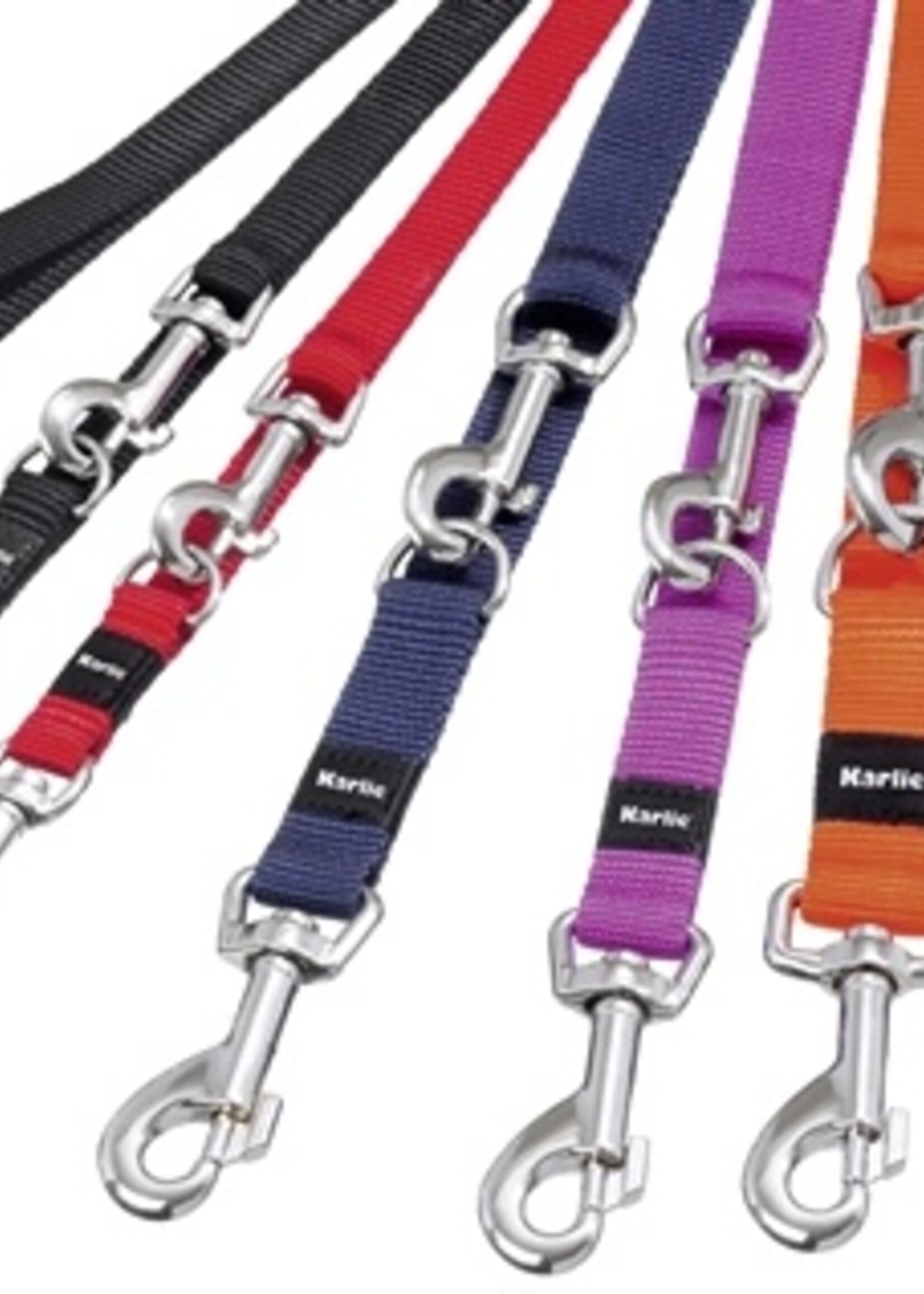 Karlie Karlie hondenriem multipurpose track sportief plus kort rood