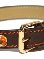 Rosewood Luxury leather halsband hond leer luxe bruin