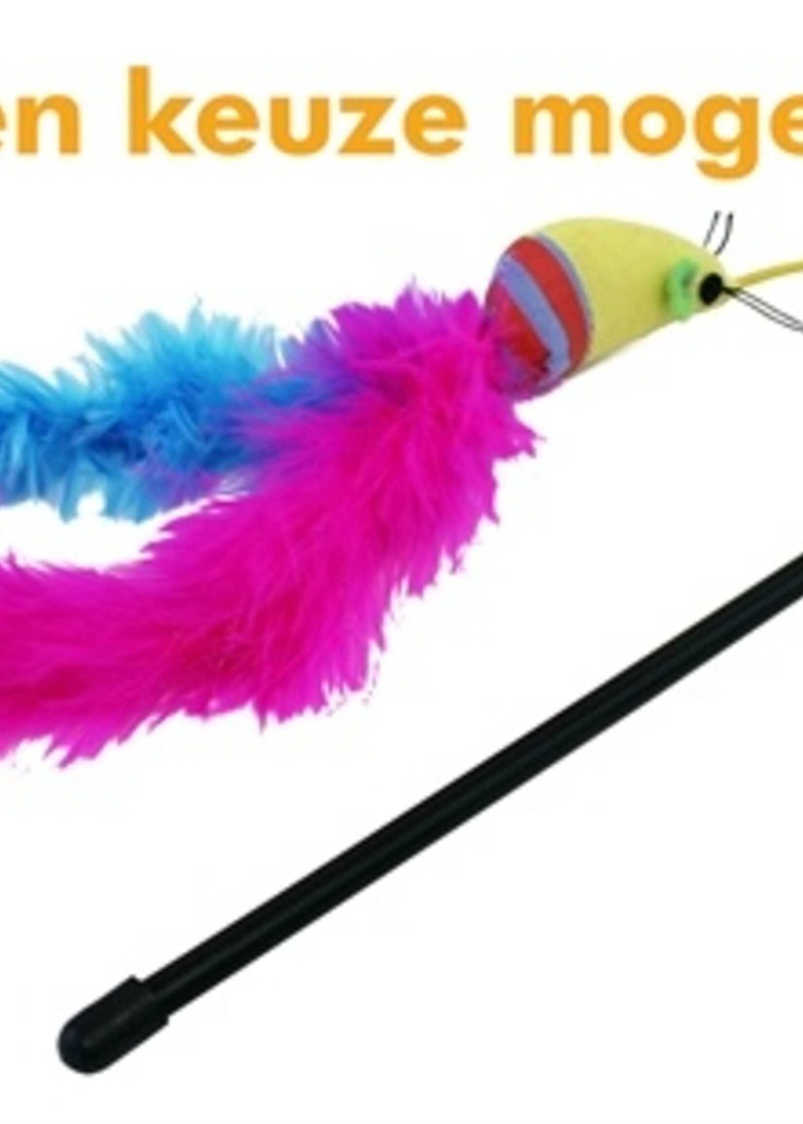 Happy pet Cat 'n' caboodle kattenhengel carnival muis assorti