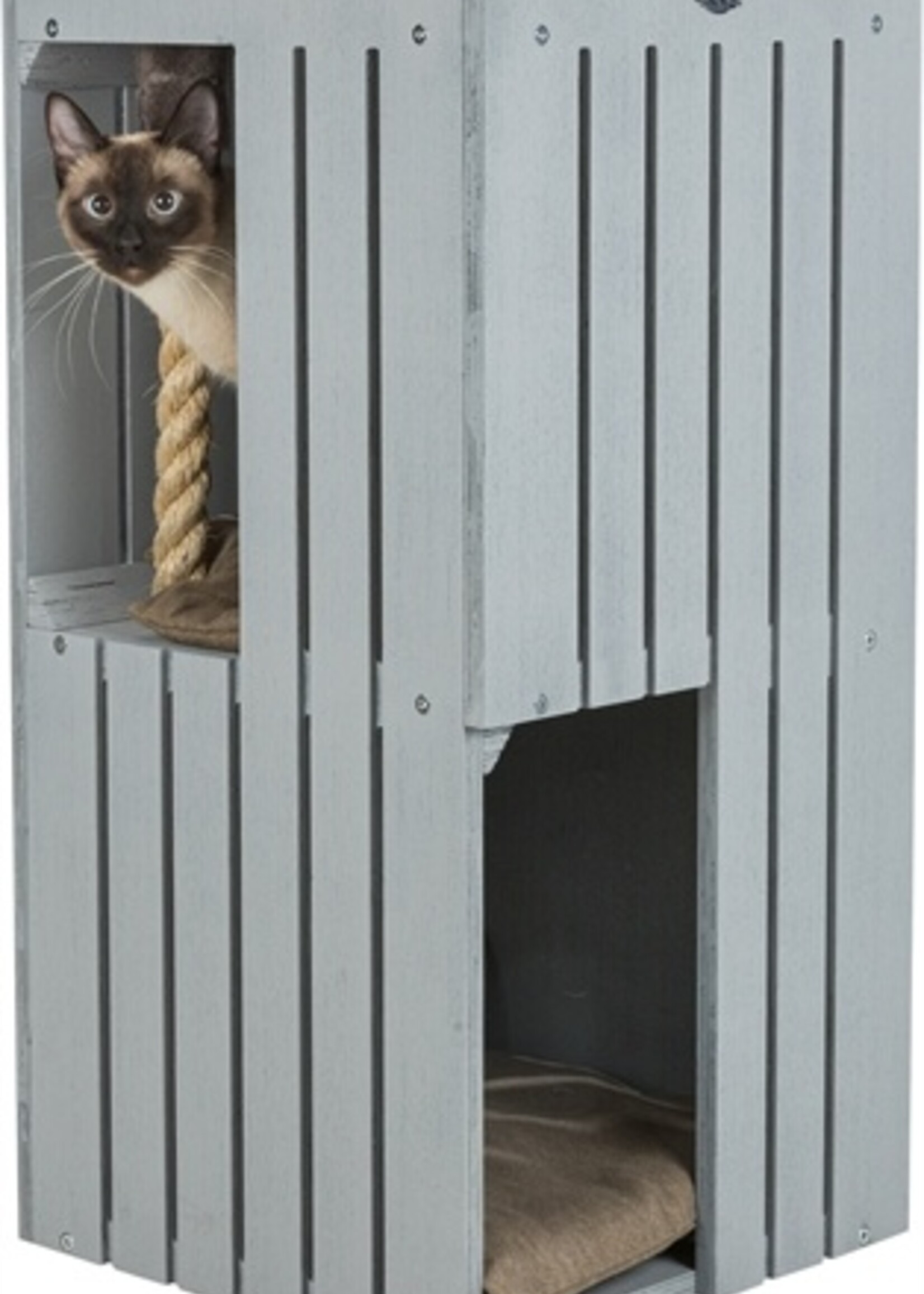 Trixie Trixie be nordic cat tower juna grijs