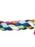 Trixie Trixie flostouw 4-knoop multicolor assorti