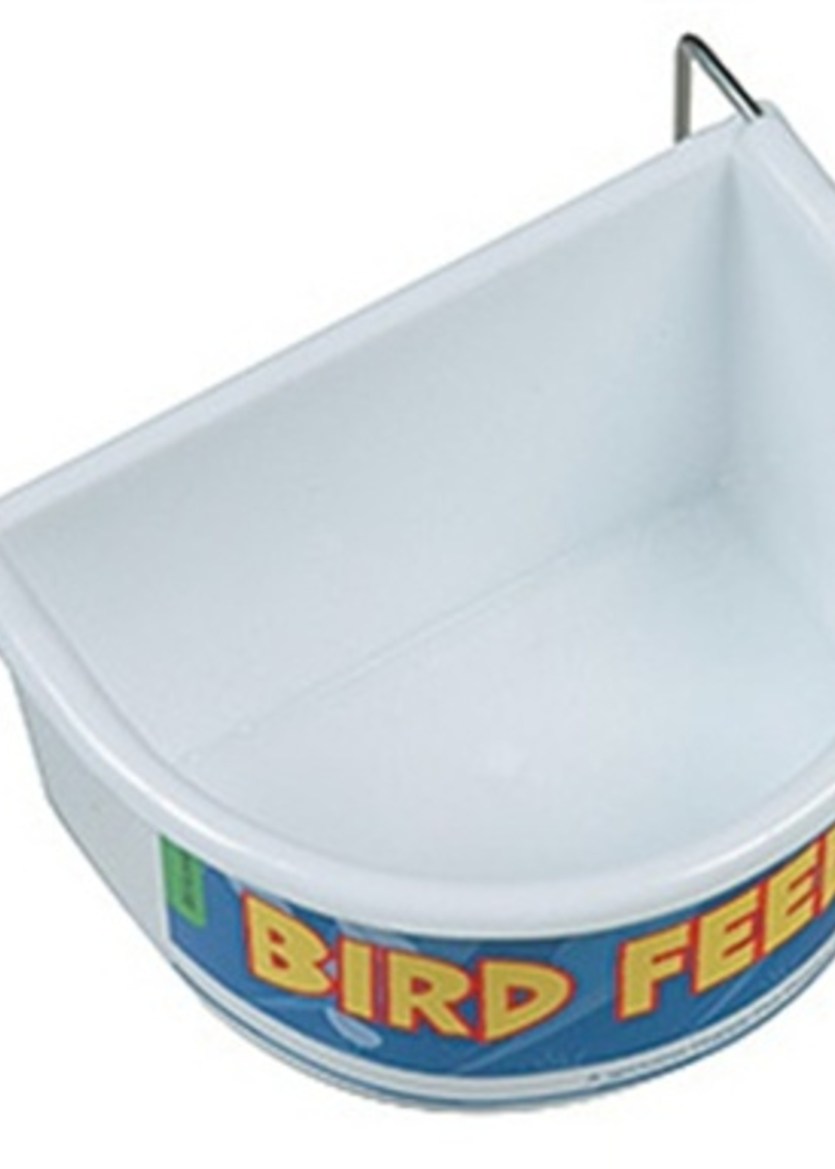 Happy pet Happy pet voerbak half rond wit