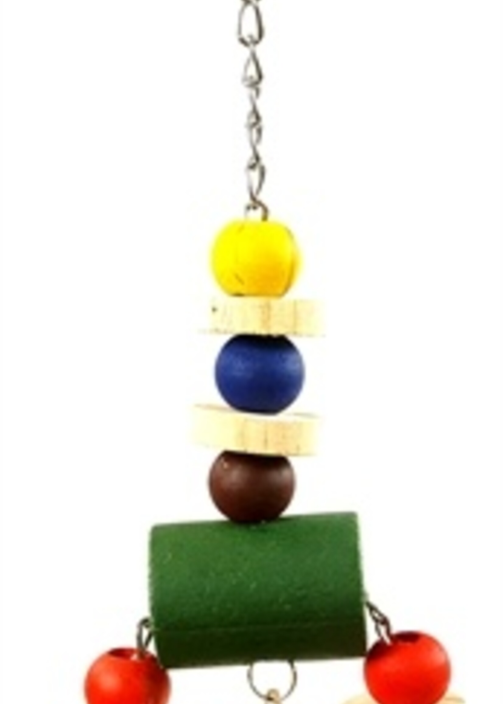 Happy pet Happy pet vogelspeelgoed jingler hout