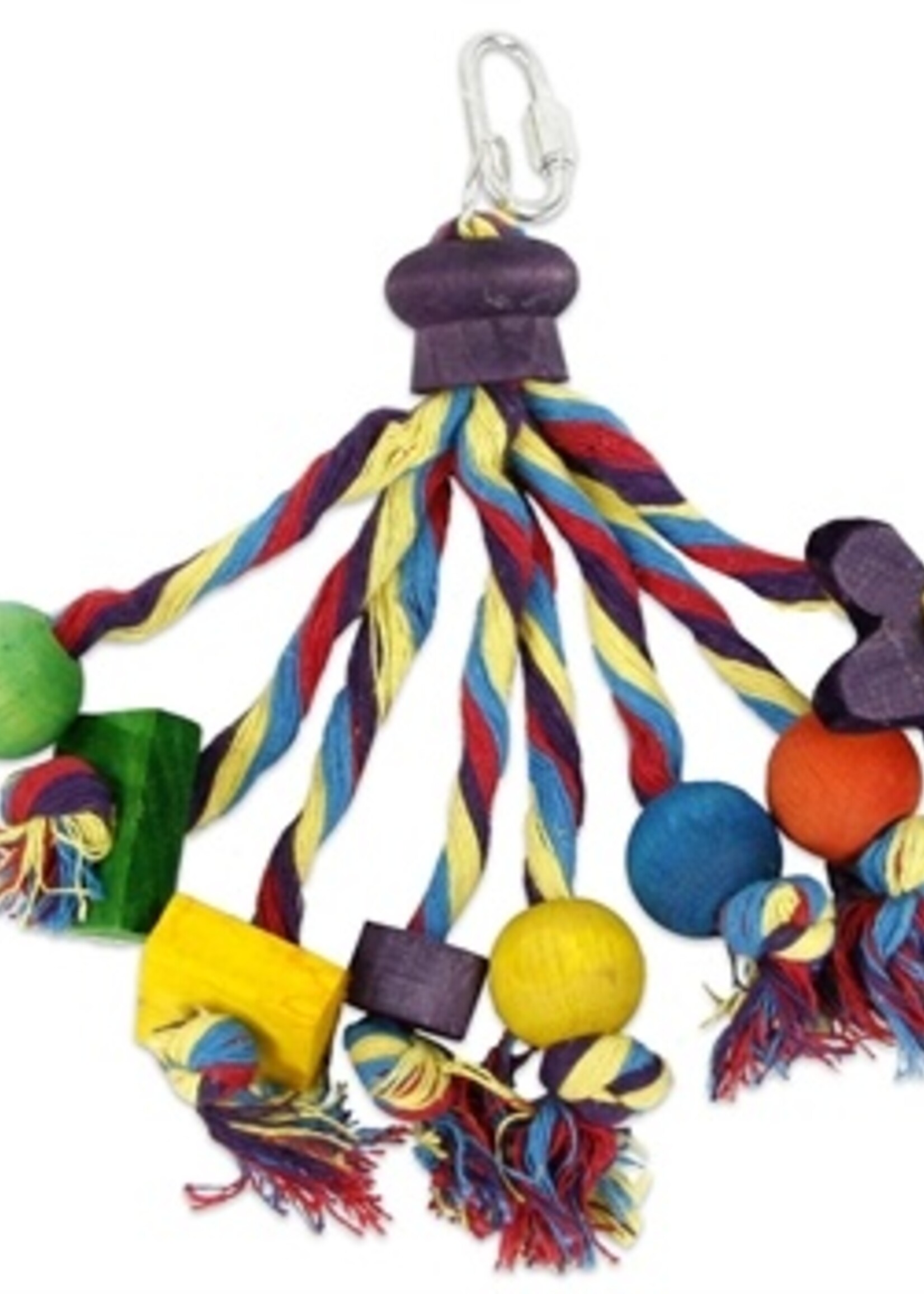 Happy pet Happy pet speelgoed papegaai carnival assorti