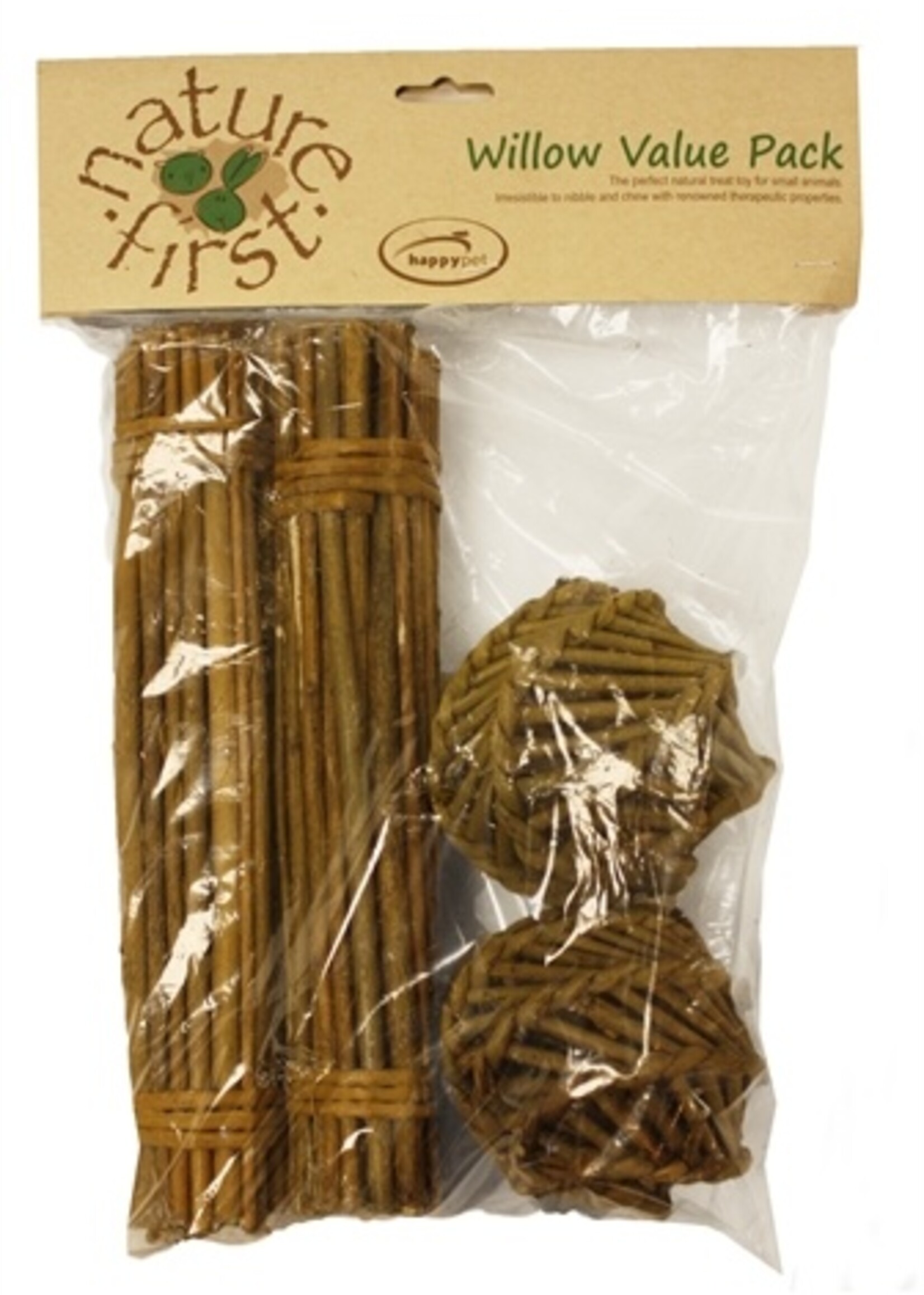 Happy pet Happy pet wilgen value pack 2 sticks/2 balls