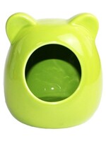 Happy pet Happy pet knaagdierhuisje hamster keramiek groen
