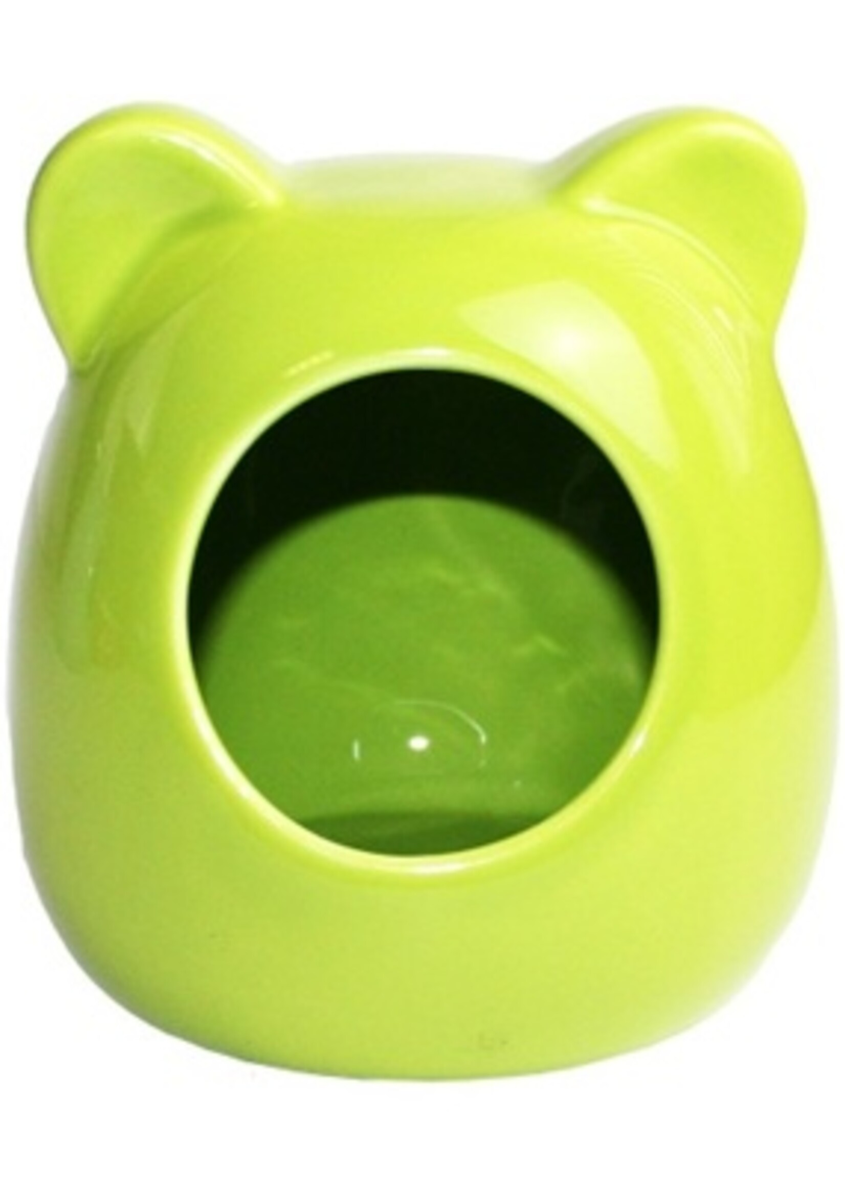 Happy pet Happy pet knaagdierhuisje hamster keramiek groen