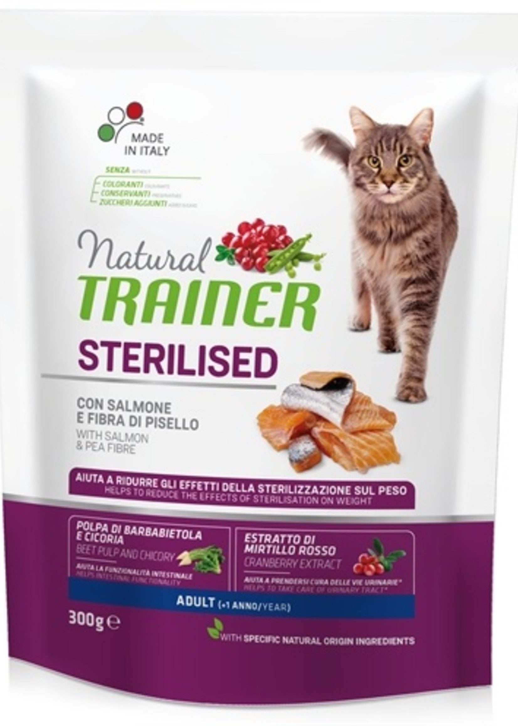 Natural trainer Natural trainer cat sterilised salmon
