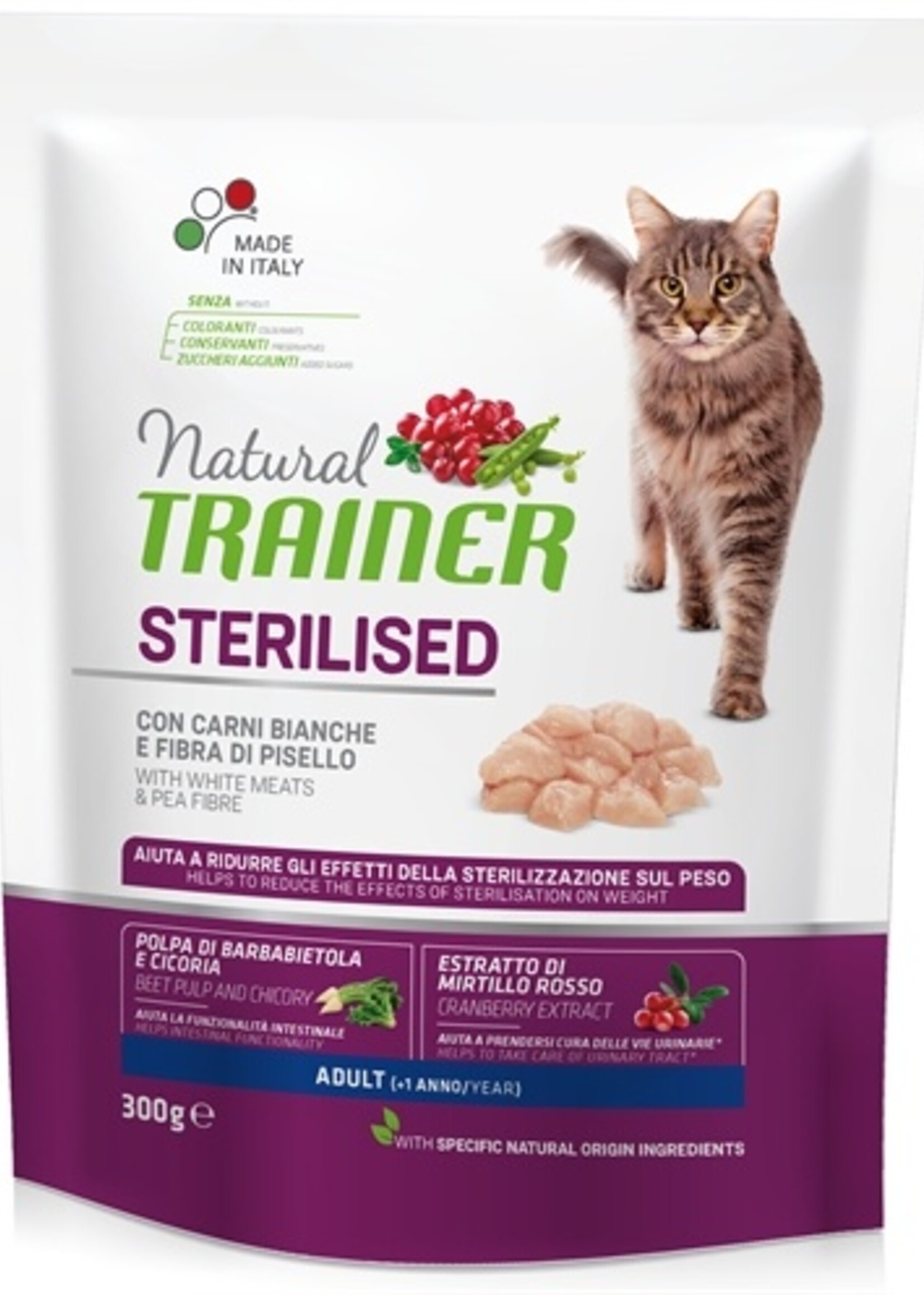 Natural trainer Natural trainer cat sterilised white meat