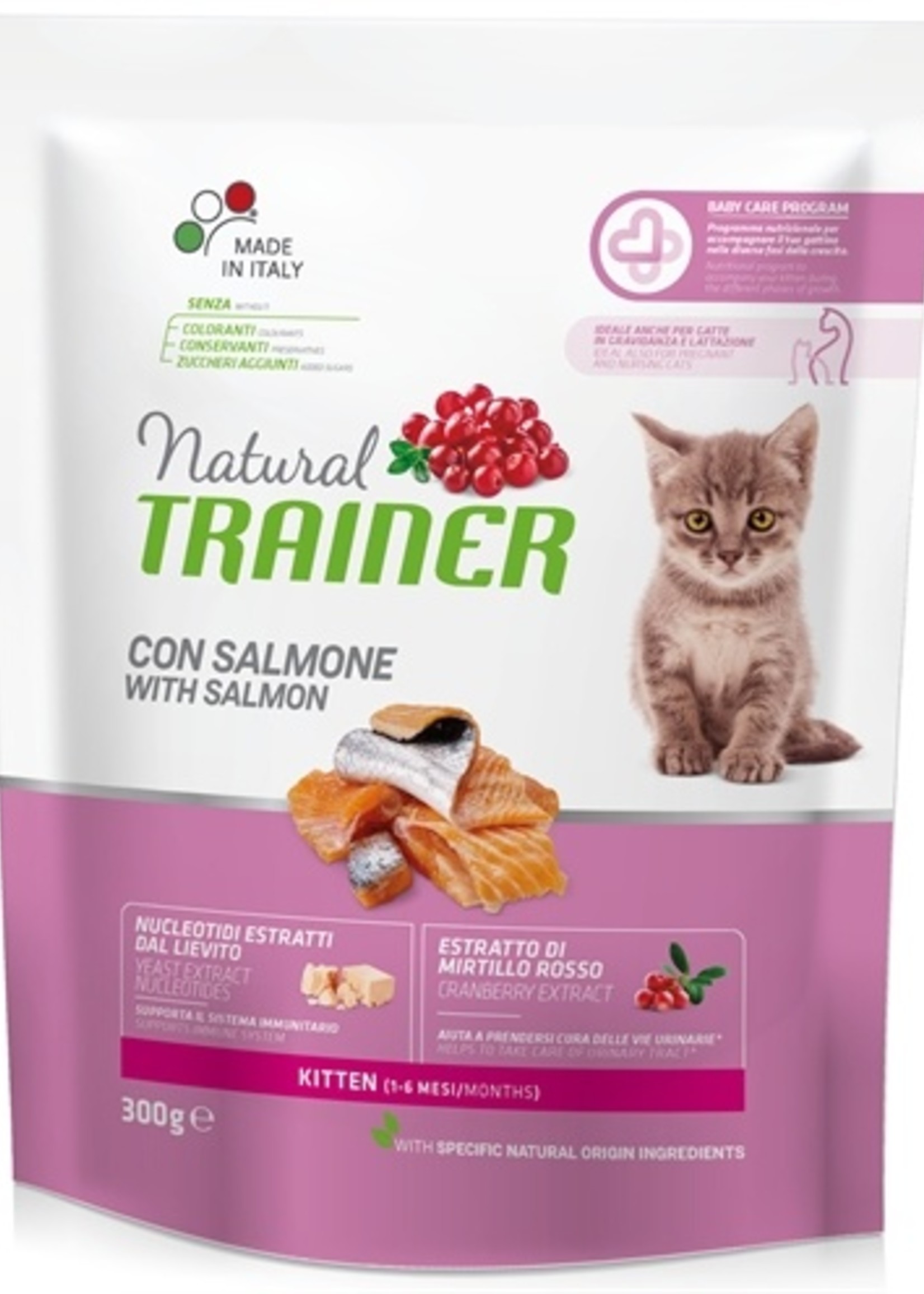 Natural trainer Natural trainer cat kitten salmon