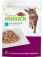 Natural trainer Natural trainer cat sterilised codfish pouch