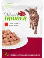 Natural trainer Natural trainer cat adult beef pouch