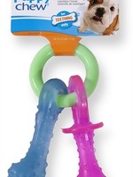 Nylabone Nylabone puppy chew bijtring speen / bot puppyspeelgoed