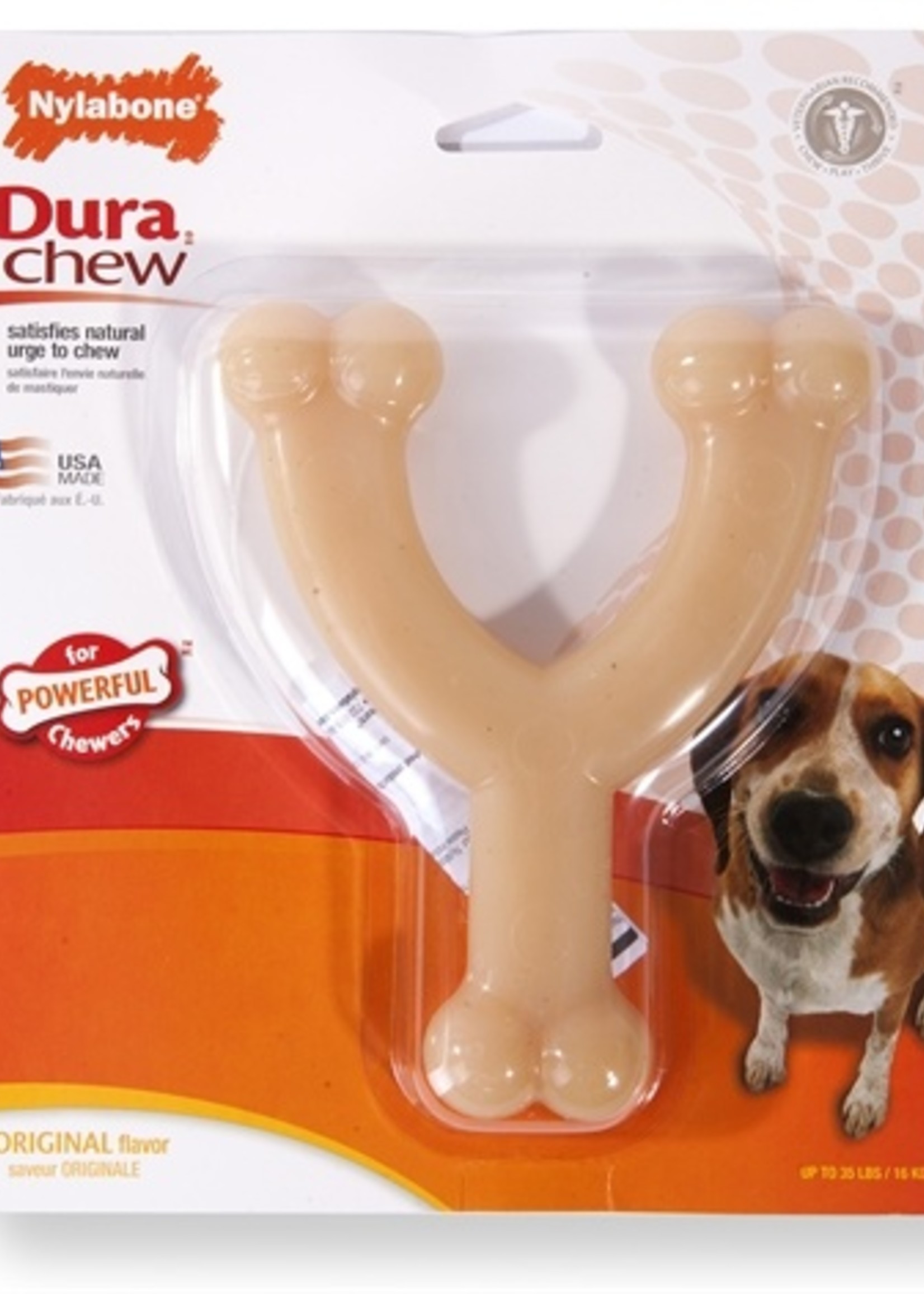 Nylabone Nylabone extreme chew wishbone kipsmaak