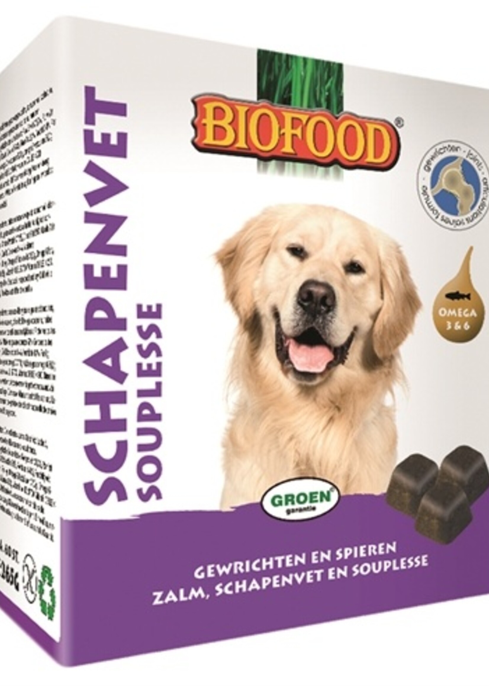 Biofood Biofood schapenvet maxi bonbons souplesse