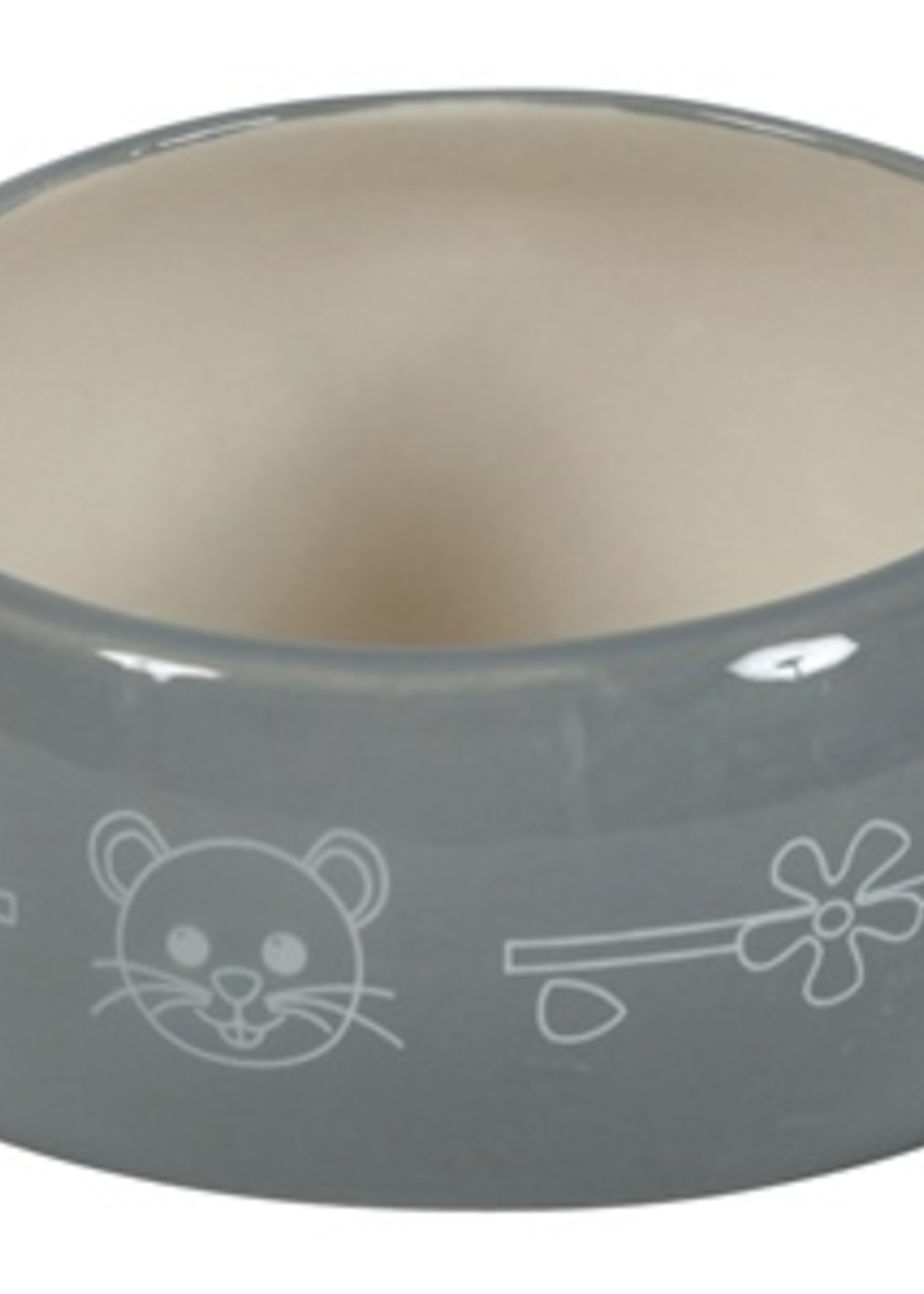 Zolux Zolux voerbak / drinkbak ar keramisch grijs