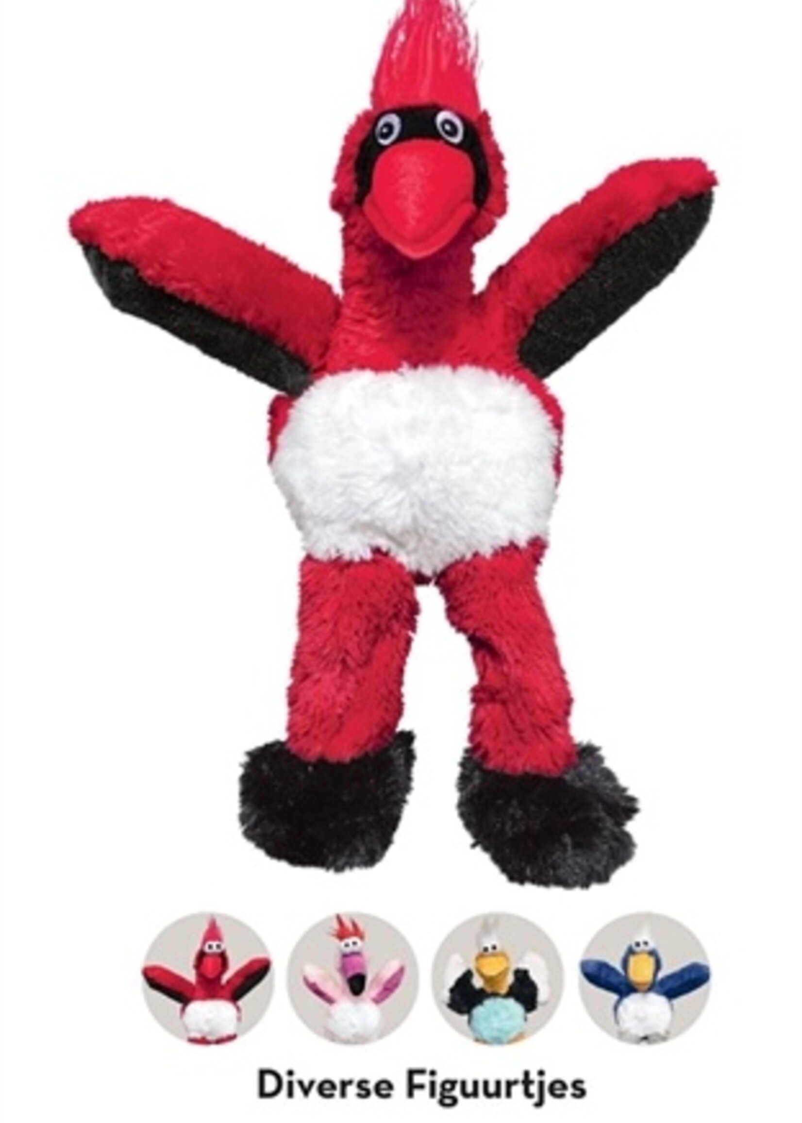 Kong Kong wild knots vogel assorti