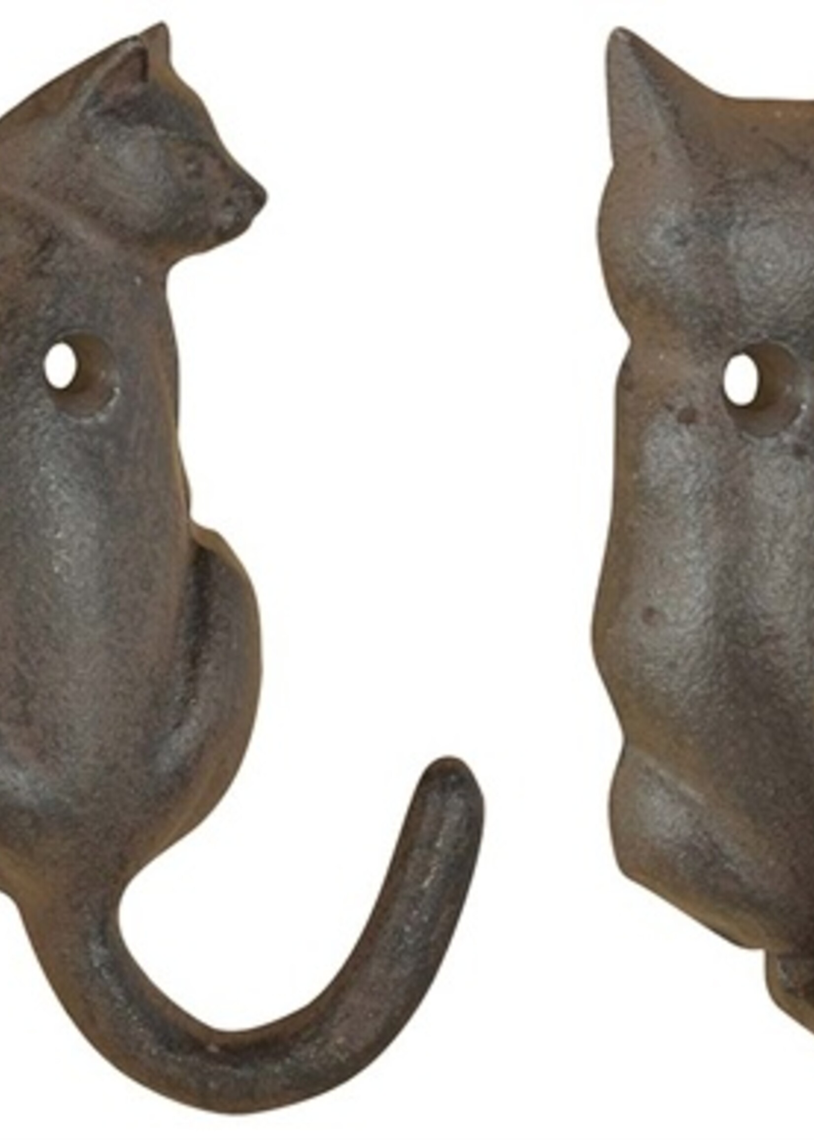 Merkloos Haak kattenstaart gietijzer assorti