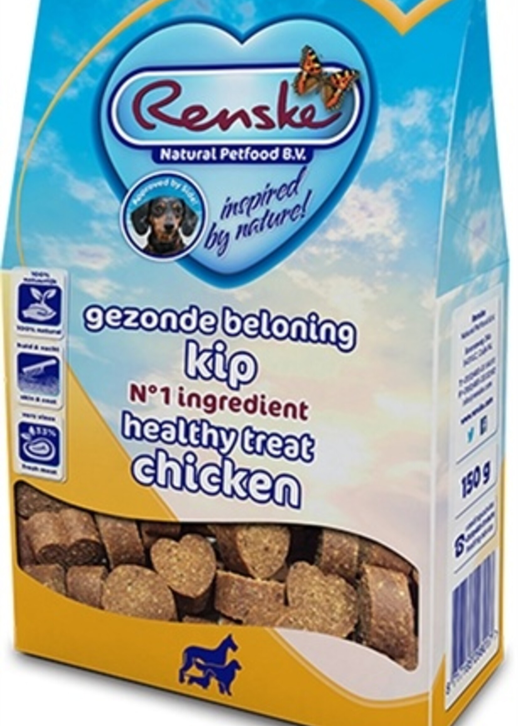 Renske Renske gezonde beloning hartjes kip