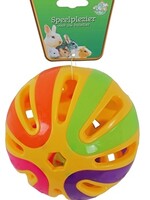 Merkloos Plastic knaagdierbal+ bel