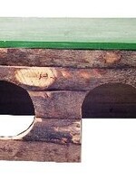 Merkloos Blokhut hout
