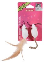 Zolux Zolux canvas muis wit