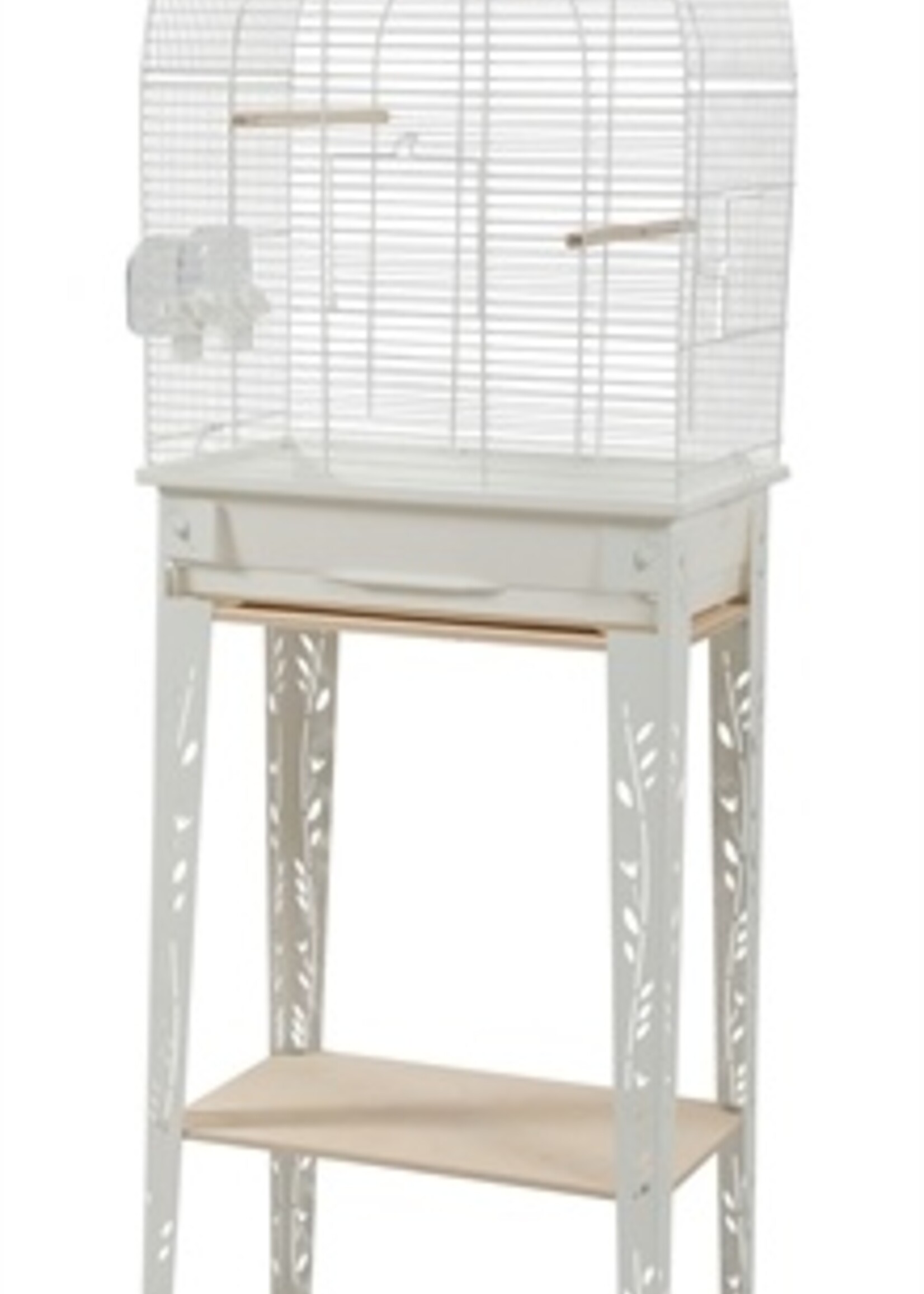 Zolux Zolux vogelkooi patio met standaard wit