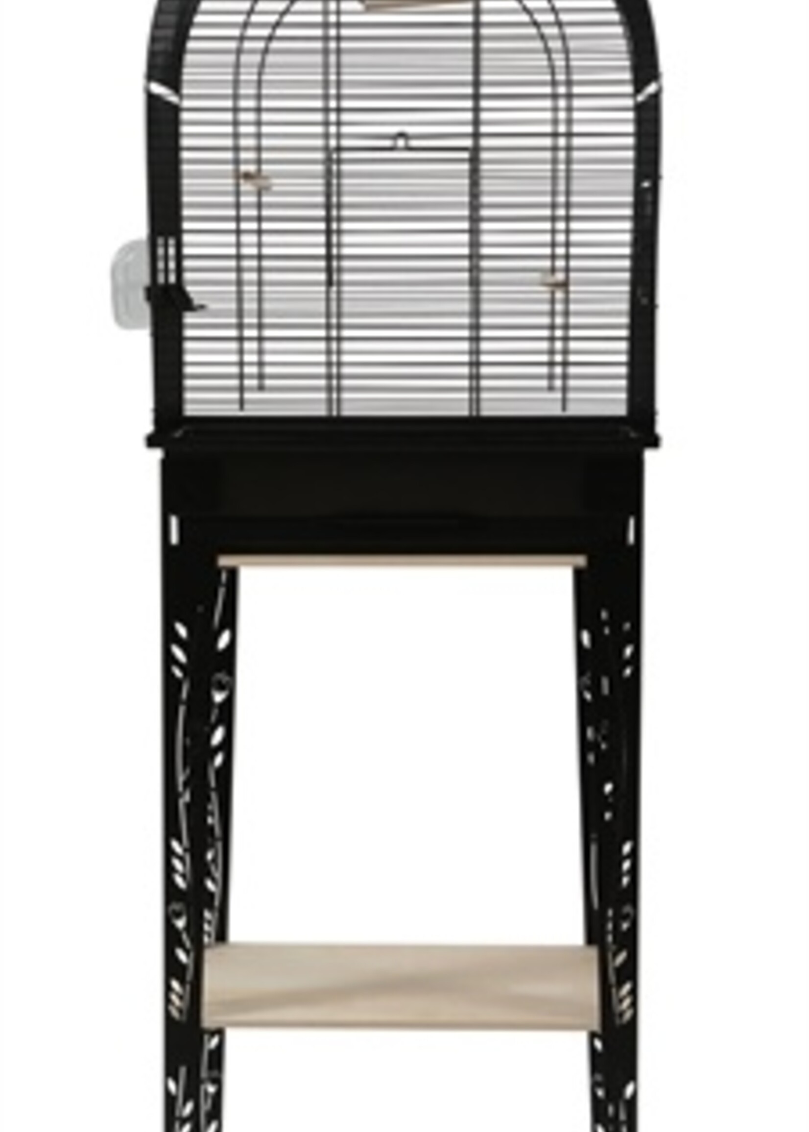 Zolux Zolux vogelkooi patio met standaard zwart