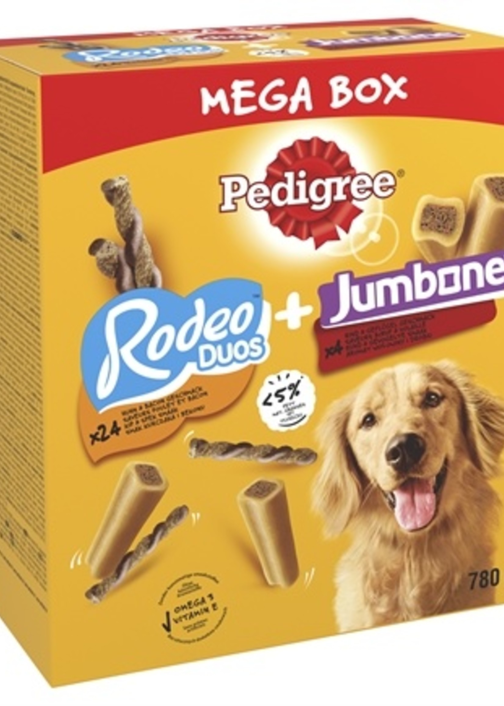 Pedigree Pedigree megabox rodeo + jumbone