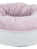Trixie Trixie junior hondenmand donut lichtgrijs / lila