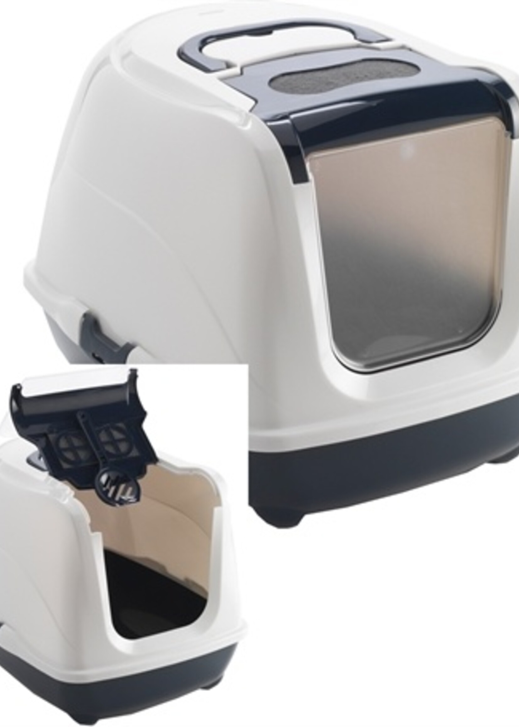 Moderna Moderna kattenbak flip cat jumbo donkerblauw