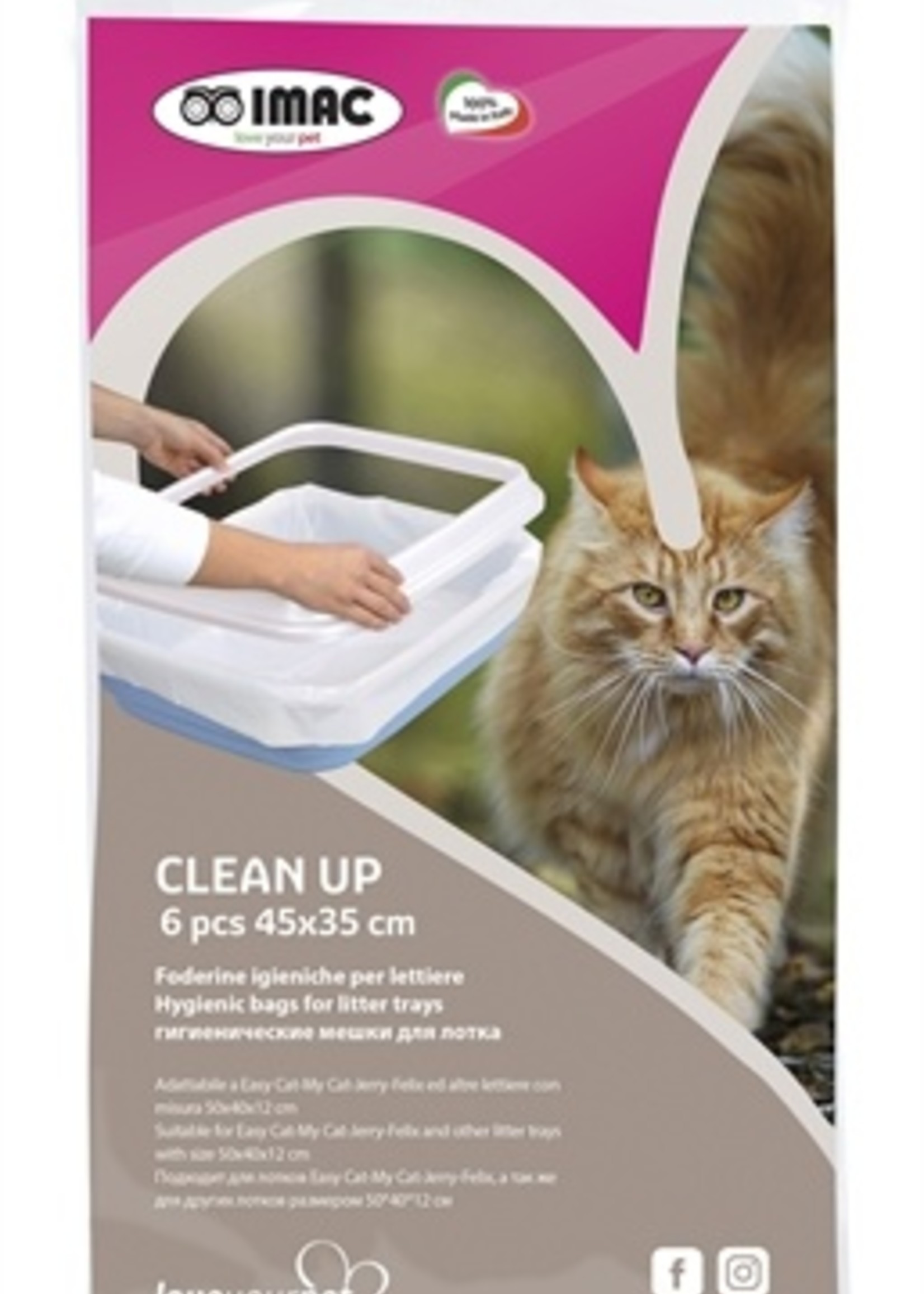 Imac Imac kattenbakzak clean up voor easy cat 50x40x12 cm
