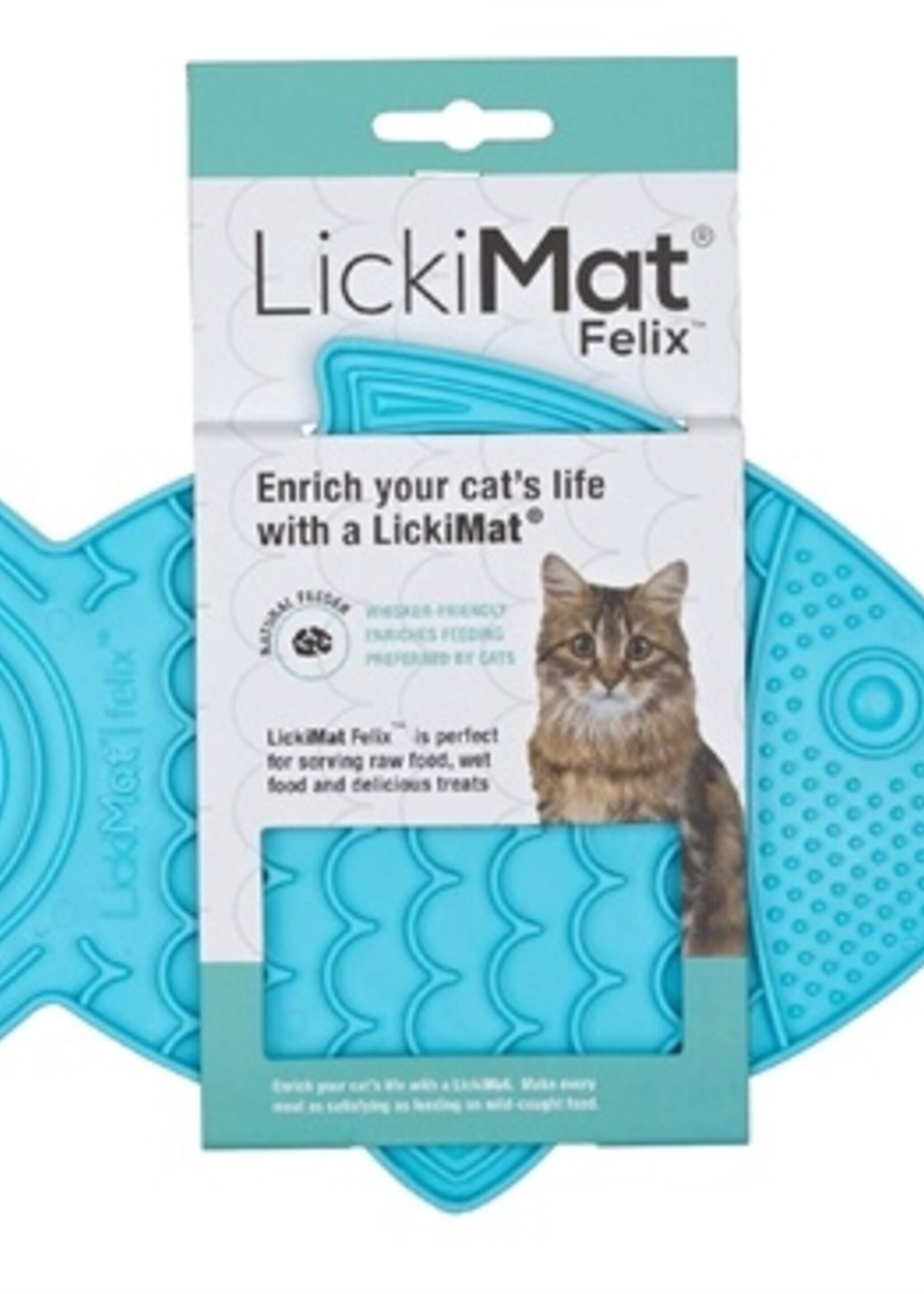 Lickimat Lickimat kat felix turquoise