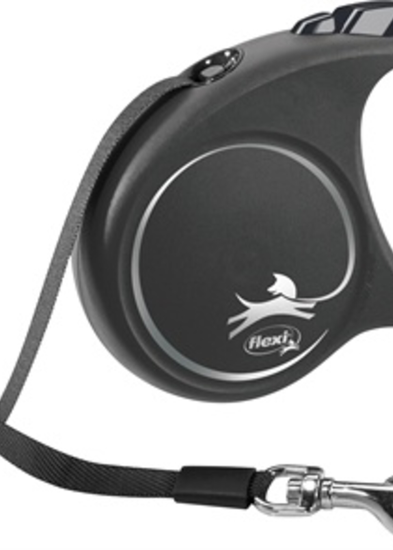 Flexi Flexi rollijn black design tape zwart