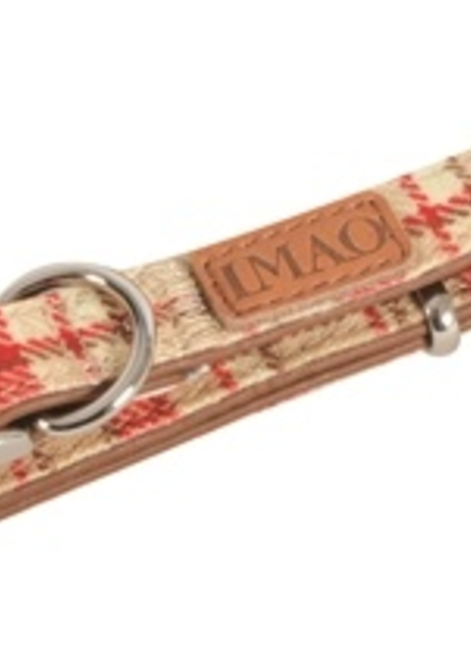 Zolux Zolux halsband hond imao scott rood / beige