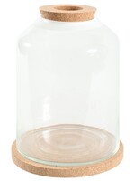 Zolux Zolux life bell stolp glas witte rand met kurk